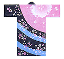 子供用 プリント長半纏
