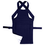 Haragake Apron - Dark Blue-